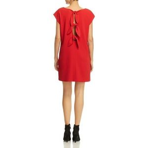 NWT Alice + Olivia Red Shift Dress (size 4)